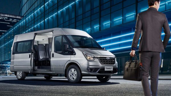 Price list for renting a 16-seat Ford Transit car
