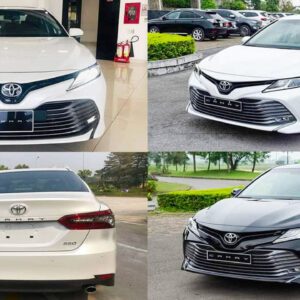 Price list for renting a Toyota Camry in Hanoi